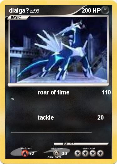 Pokemon dialga?