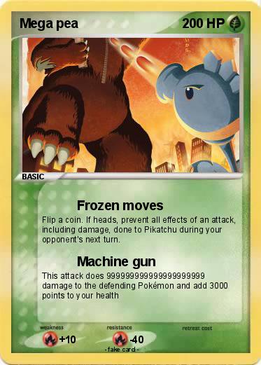 Pokemon Mega pea