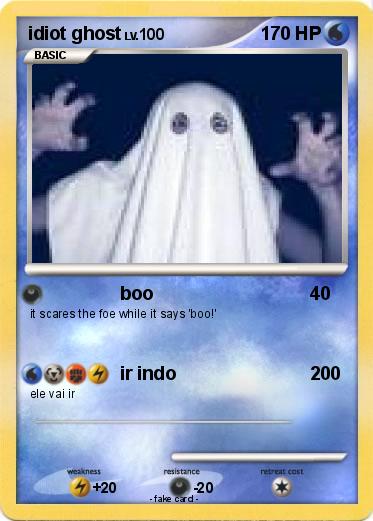 Pokemon idiot ghost