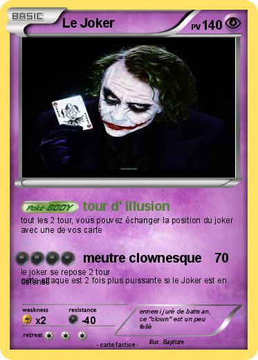Pokemon Le Joker