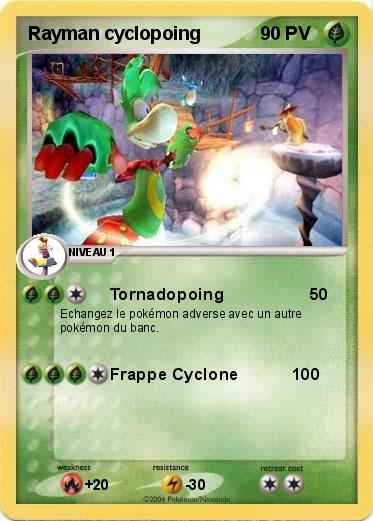 Pokemon Rayman cyclopoing