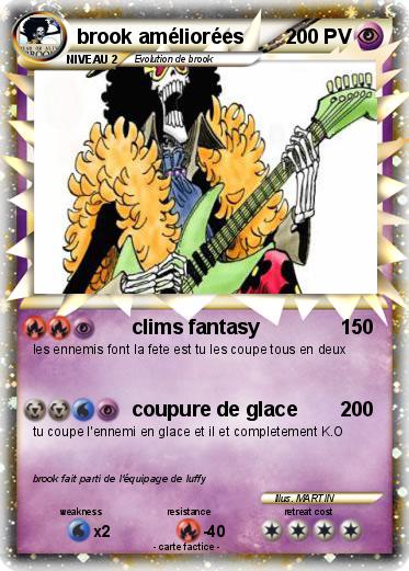 Pokemon brook améliorées