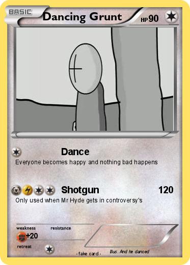 Pokemon Dancing Grunt