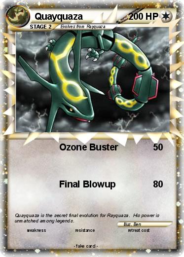 Pokemon Quayquaza