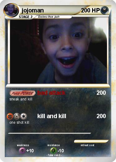 Pokemon jojoman