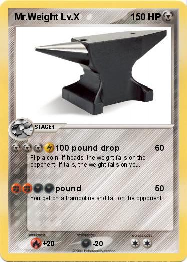 Pokemon Mr.Weight Lv.X