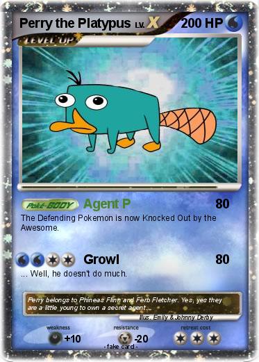 Pokemon Perry the Platypus