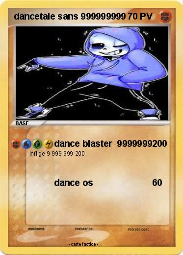 Pokemon dancetale sans 999999999