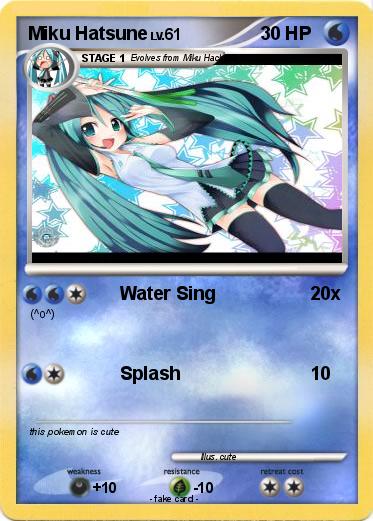 Pokemon Miku Hatsune