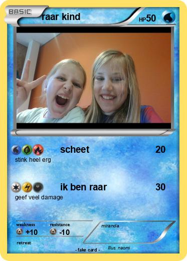 Pokemon raar kind