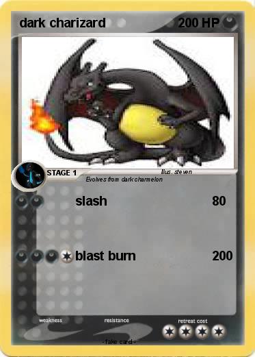 Pokemon dark charizard