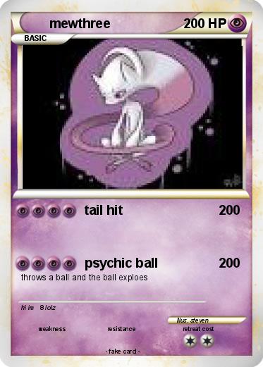 Pokemon mewthree