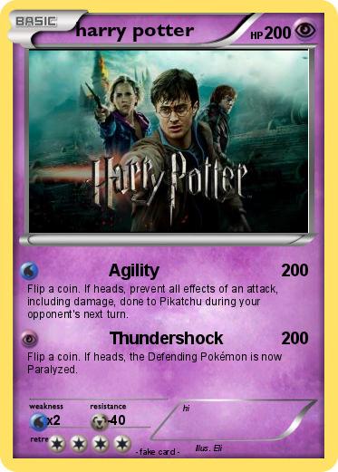 Pokemon harry potter