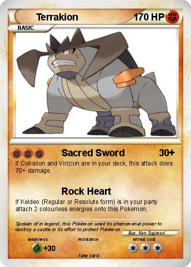 Pokemon Terrakion