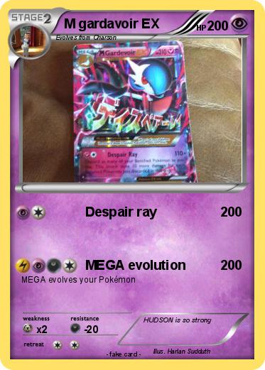 Pokemon M gardavoir EX