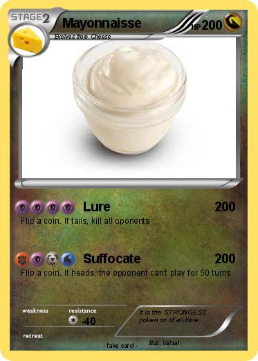 Pokemon Mayonnaisse