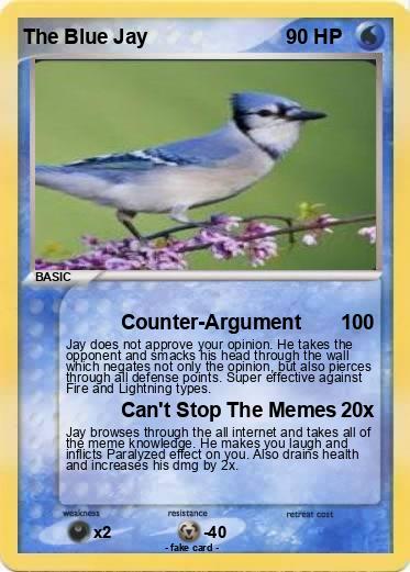 Pokemon The Blue Jay