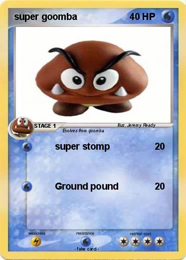 Pokemon super goomba