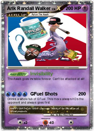 Pokemon Arik Randall Walker