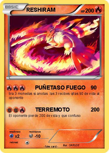Pokemon RESHIRAM