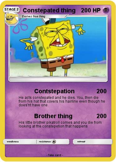 Pokemon Constepated thing