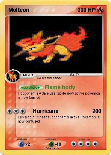 Pokemon Molteon