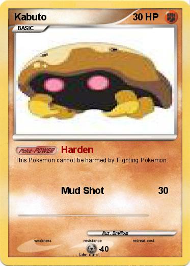 Pokemon Kabuto