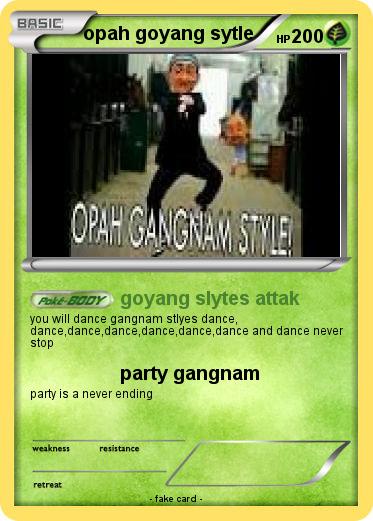 Pokemon opah goyang sytle