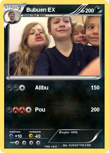 Pokemon Bubuen EX