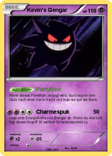 Pokemon Kevin's Gengar