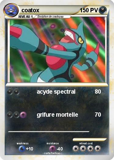 Pokemon coatox