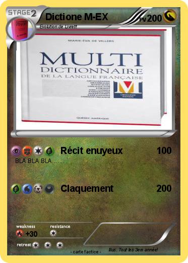 Pokemon Dictione M-EX