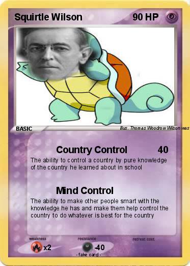 Pokemon Squirtle Wilson