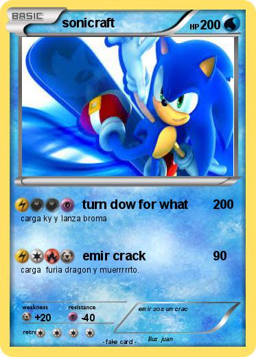 Pokemon sonicraft
