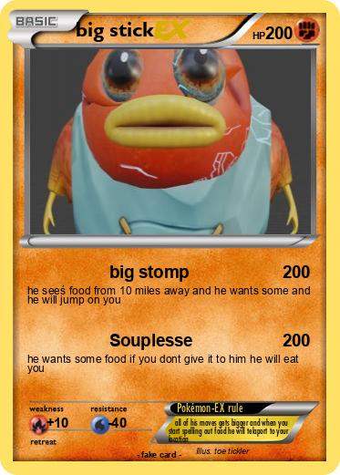 Pokemon big stick