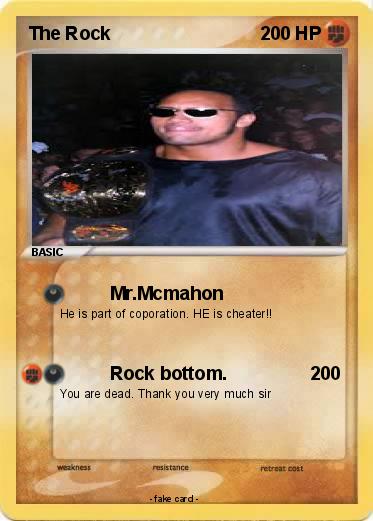 Pokemon The Rock