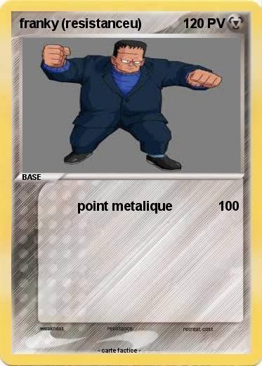 Pokemon franky (resistanceu)