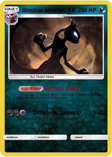 Pokemon Shadow Mewtwo EX