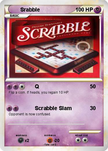Pokemon Srabble