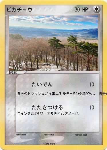 Pokemon ピカチュウ