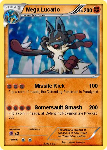 Pokemon Mega Lucario