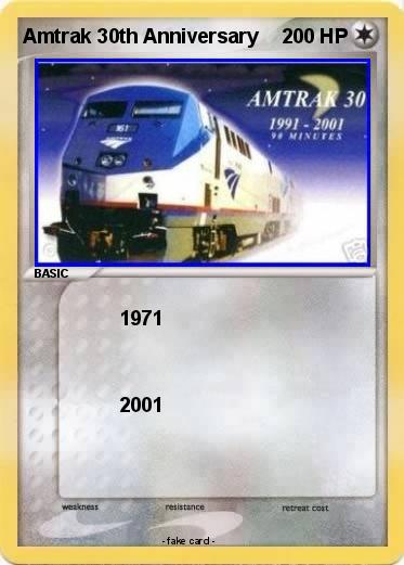 Pokemon Amtrak 30th Anniversary