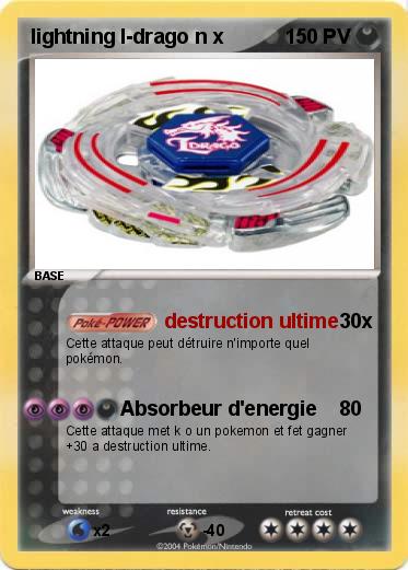 Pokemon lightning l-drago n x