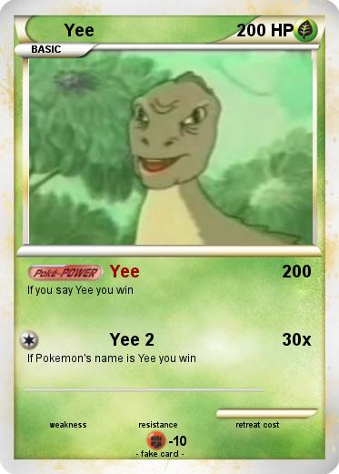 Pokemon Yee