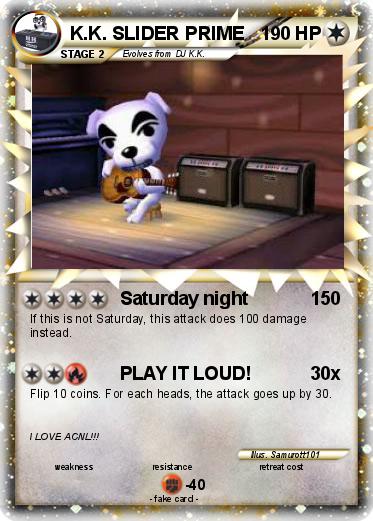 Pokemon K.K. SLIDER PRIME