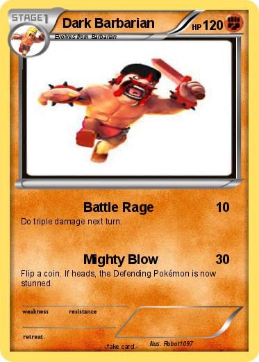 Pokemon Dark Barbarian