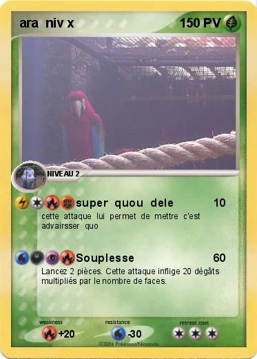 Pokemon ara  niv x