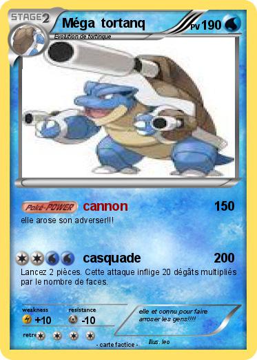 Pokemon Méga  tortanq