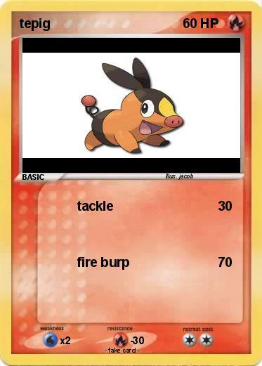 Pokemon tepig