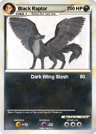 Pokemon Black Raptor